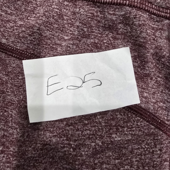 Lululemon Base Runner Jogger Sweatpants Rulu Heathered Bordeaux Drama Size 4 - Picture 8 of 8